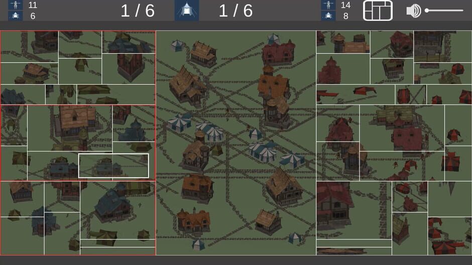 SwapPics: Knights vs Demons Screenshot