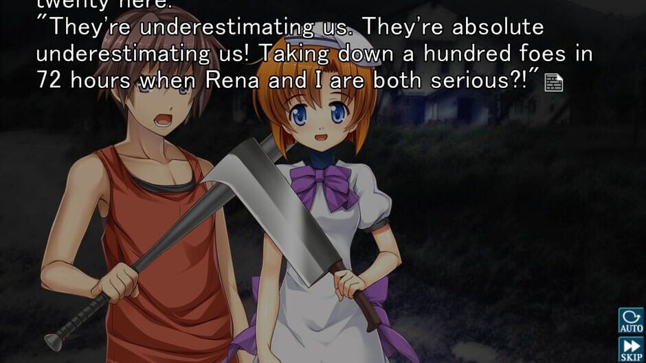 Higurashi When They Cry Hou+ Screenshot