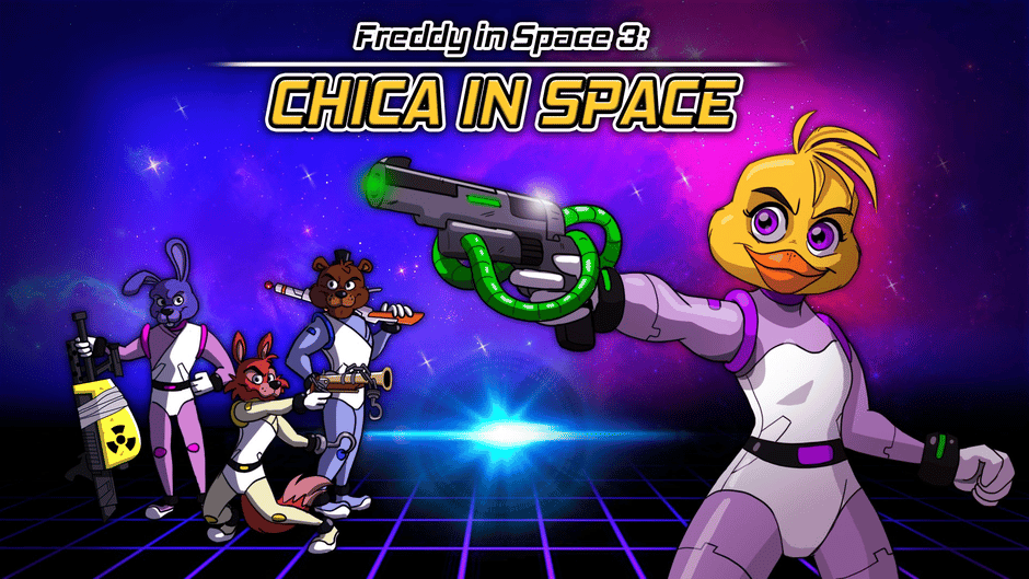 Freddy in Space 3: Chica in Space Screenshot