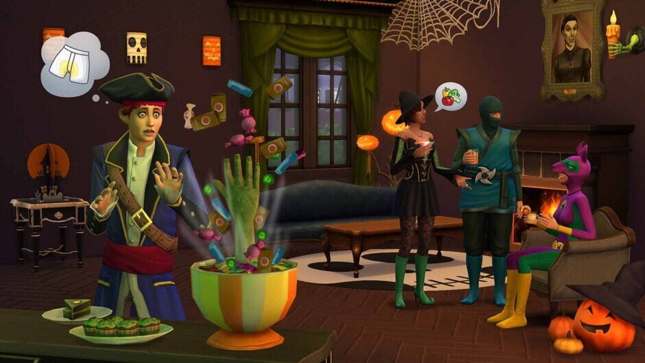 สกรีนช็อตจาก The Sims 4 Halloween Bundle (รูปที่ 5)