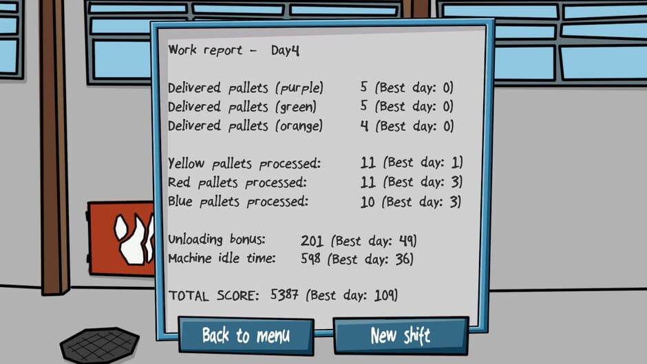 Pallet Panic Screenshot