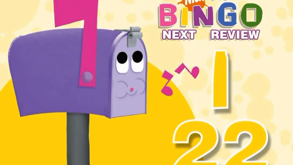 Nickelodeon DVD Bingo Screenshot