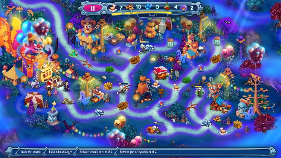 Incredible Dracula: Dark Carnival Screenshot