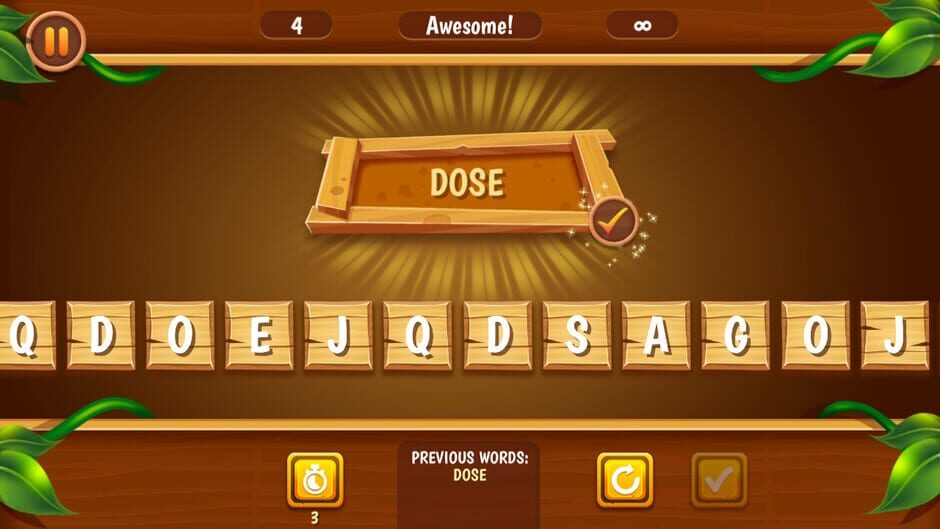 Tappy Word Infinite Screenshot