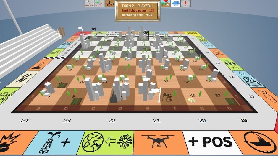 สกรีนช็อตจาก Risiko Chess (รูปที่ 2)