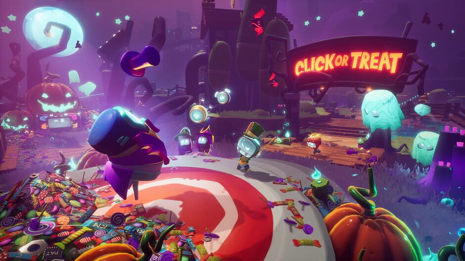 Boti: Byteland Overclocked - Click or Treat Screenshot