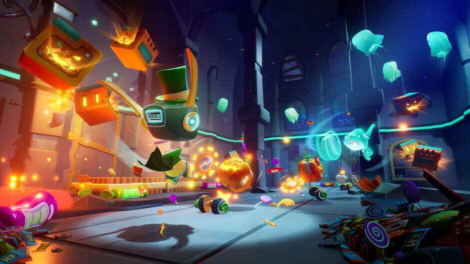 Boti: Byteland Overclocked - Click or Treat Screenshot