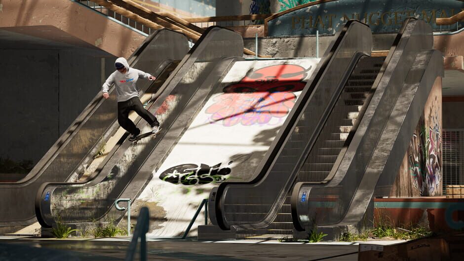 Session: Skate Sim - Abandoned Mall Screenshot