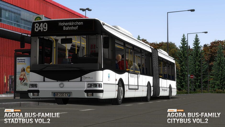 สกรีนช็อตจาก OMSI 2: Agora Bus Family Citybus Vol. 2 (รูปที่ 2)