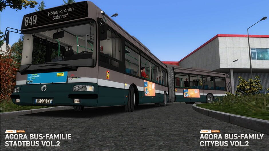 สกรีนช็อตจาก OMSI 2: Agora Bus Family Citybus Vol. 2 (รูปที่ 3)