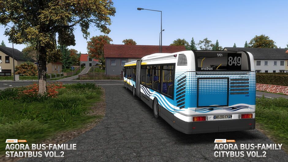 สกรีนช็อตจาก OMSI 2: Agora Bus Family Citybus Vol. 2 (รูปที่ 10)