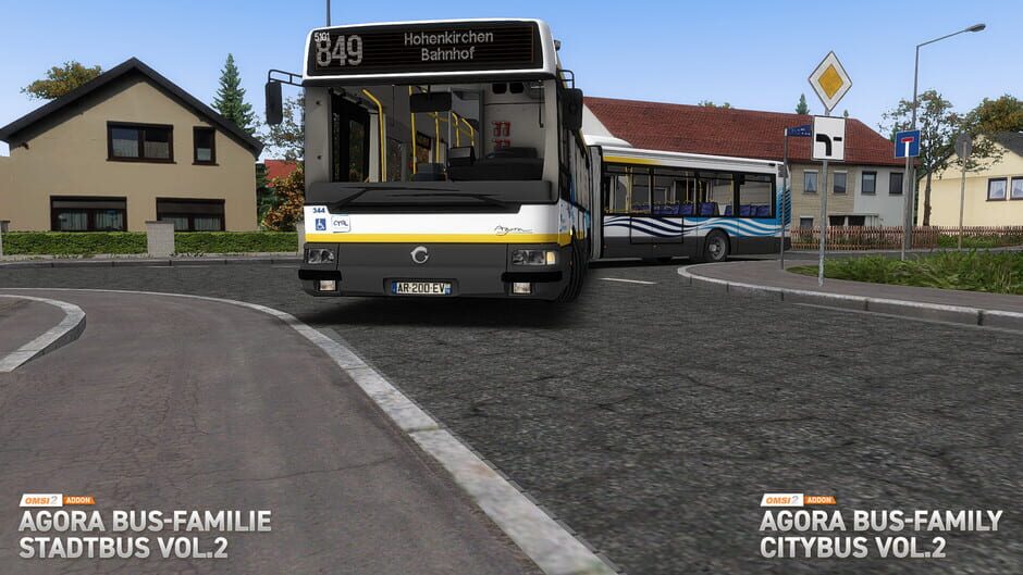 สกรีนช็อตจาก OMSI 2: Agora Bus Family Citybus Vol. 2 (รูปที่ 14)