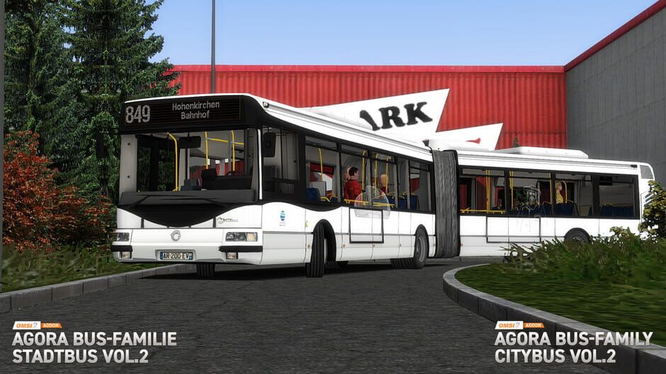สกรีนช็อตจาก OMSI 2: Agora Bus Family Citybus Vol. 2 (รูปที่ 16)