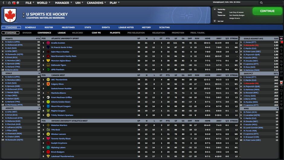Franchise Hockey Manager 10 Screenshot