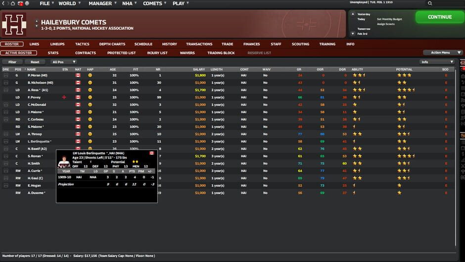 Franchise Hockey Manager 10 Screenshot