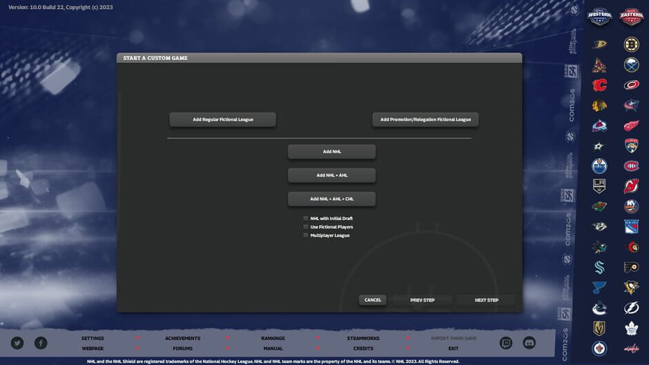 Franchise Hockey Manager 10 Screenshot
