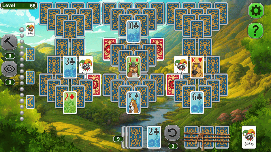 Weekend Solitaire: Summer Village Screenshot