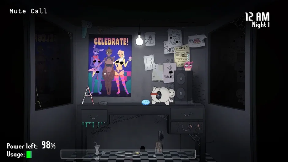 Кадър от Five Nights at FuzzBoob's: Definitive Edition