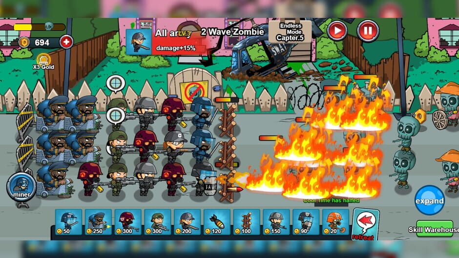 Special Forces War: Zombie Attack screenshot