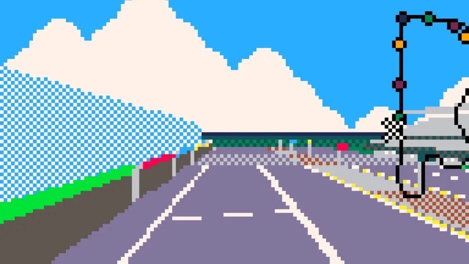 Virtua Racing Demake