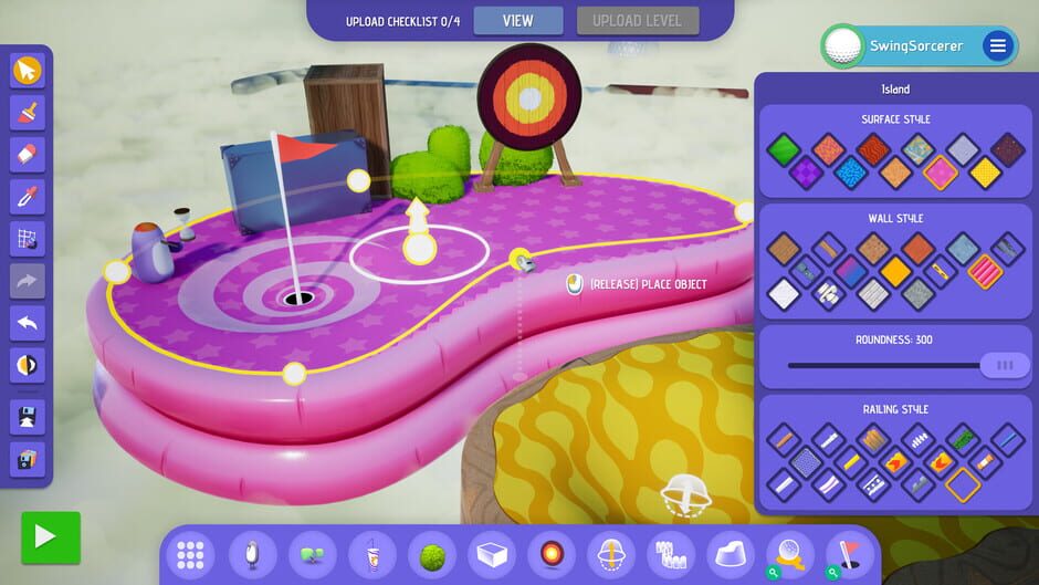 Minigolf Galaxy Screenshot