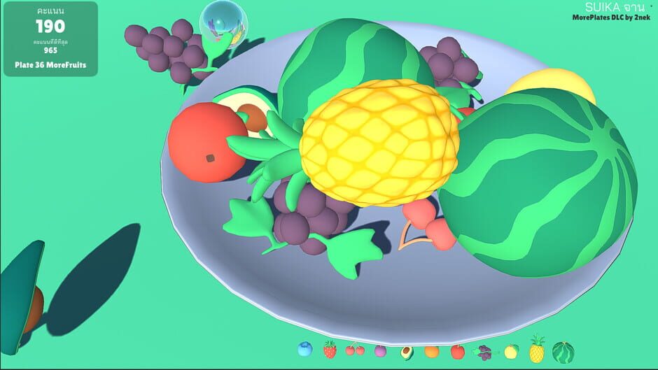 Suika Dish More Plates Screenshot