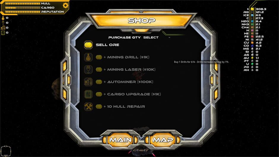 สกรีนช็อตจาก Space Miner: Idle Adventures (รูปที่ 4)