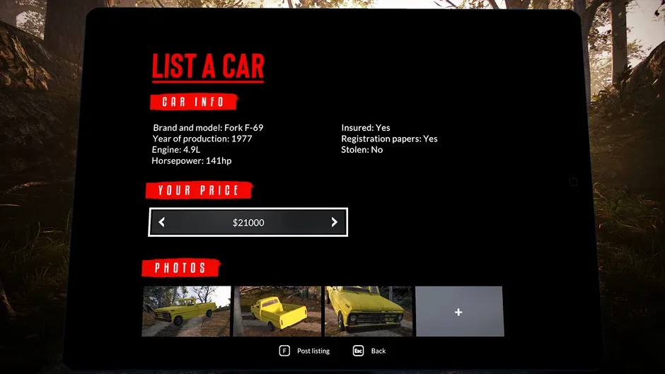 Кадър от Used Cars Simulator
