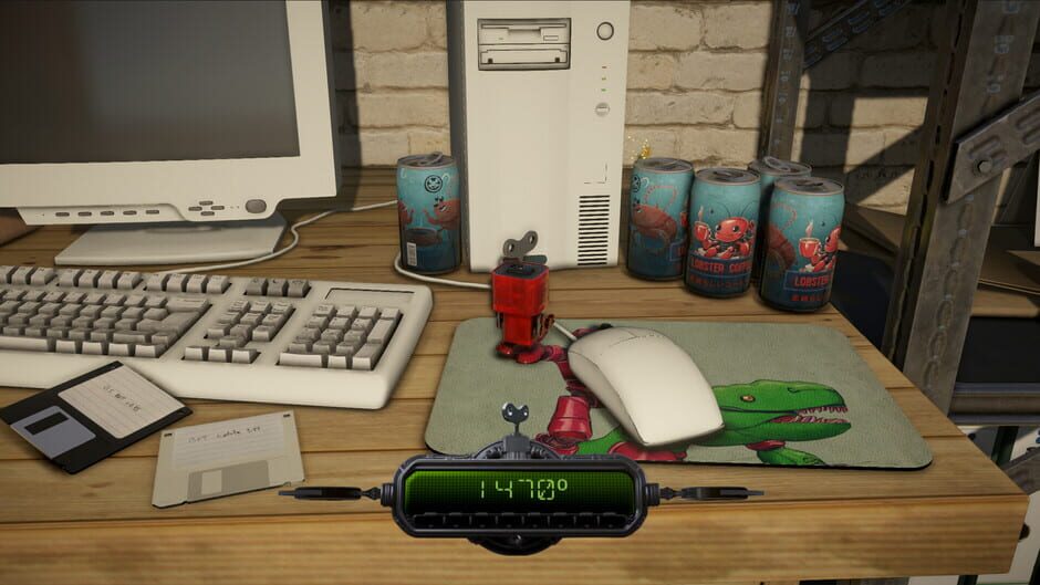 A-Red Walking Robot Screenshot