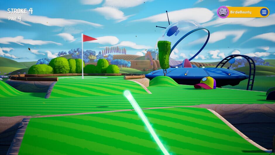 Minigolf Galaxy: Green Valley Screenshot