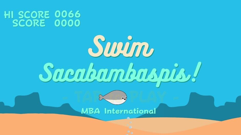 Swim! Sacabambaspis Screenshot
