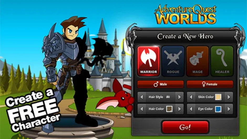 Screenshot 1 from AdventureQuest Worlds