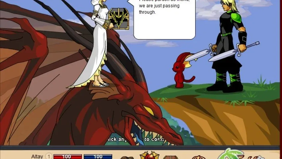 Screenshot 1 from DragonFable
