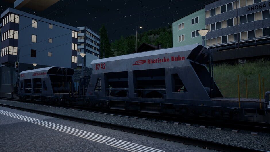 สกรีนช็อตจาก Train Sim World 4: RhB Arosa Aggregates Pack (รูปที่ 6)