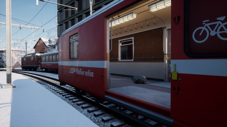 สกรีนช็อตจาก Train Sim World 4: RhB Arosa Aggregates Pack (รูปที่ 9)