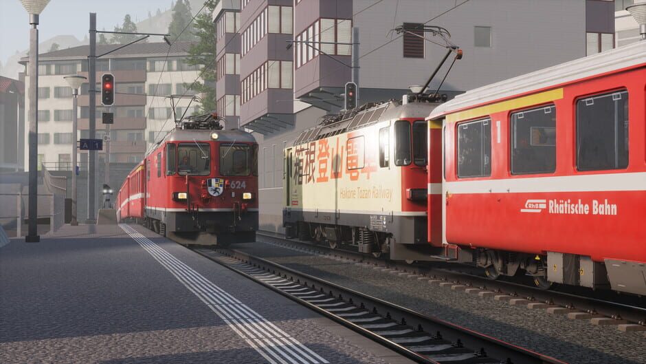 สกรีนช็อตจาก Train Sim World 4: RhB Arosa Aggregates Pack (รูปที่ 5)