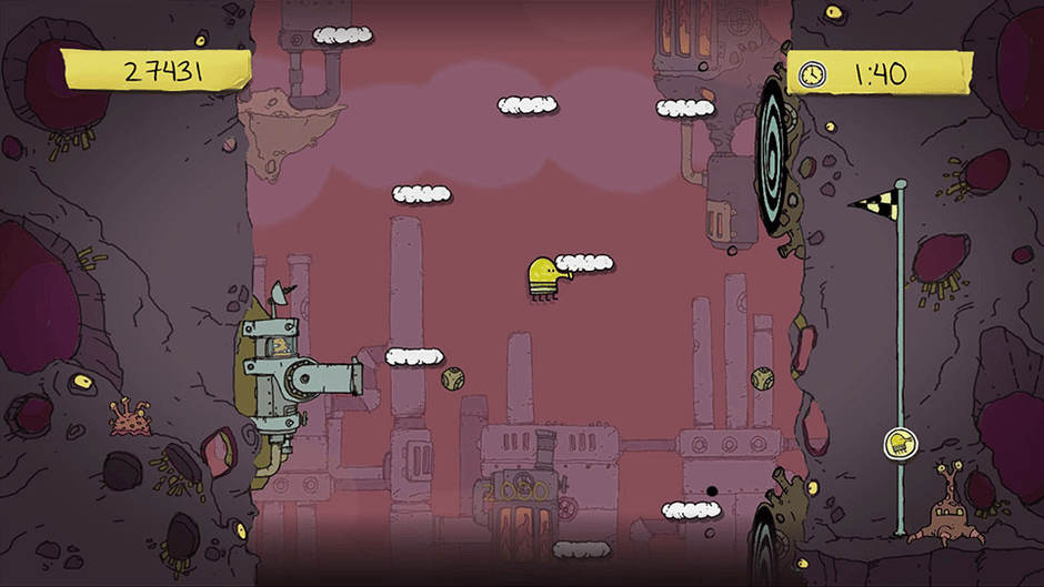 Doodle Jump for Kinect Screenshot