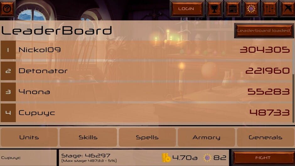 Endless Glory Screenshot