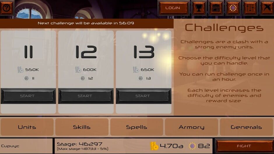 Endless Glory Screenshot