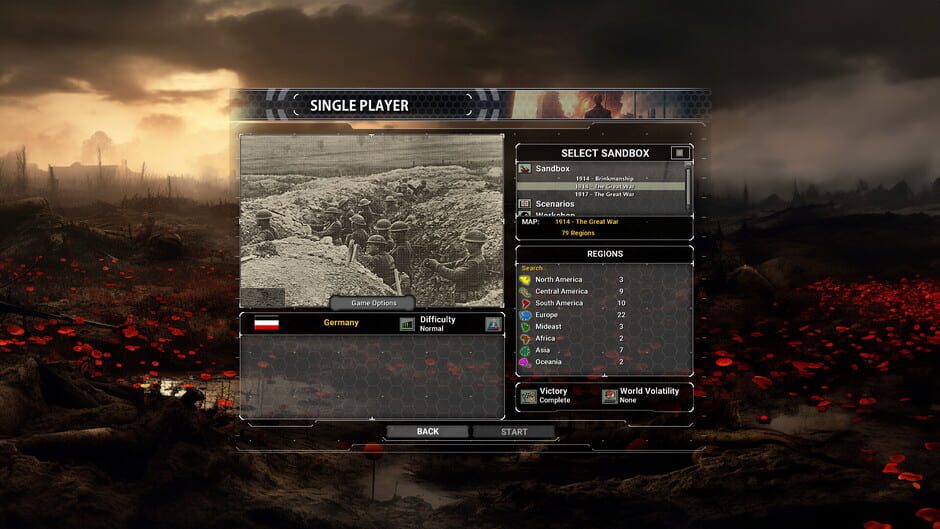 สกรีนช็อตจาก Supreme Ruler The Great War Remastered DLC (รูปที่ 13)