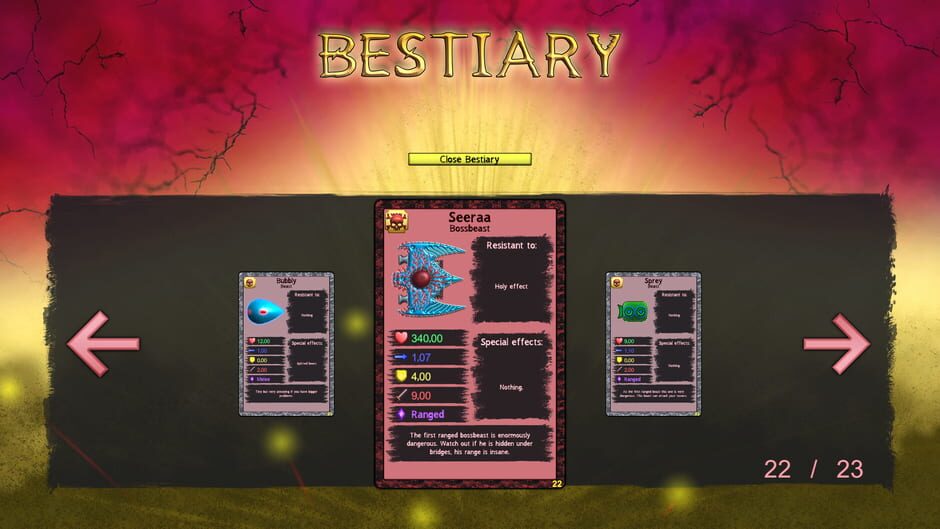 Arrival of Beasts Screenshot