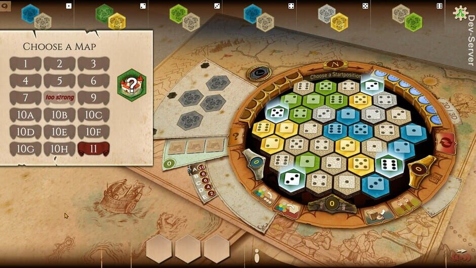 สกรีนช็อตจาก The Castles of Burgundy: Map Pack 1 (รูปที่ 2)