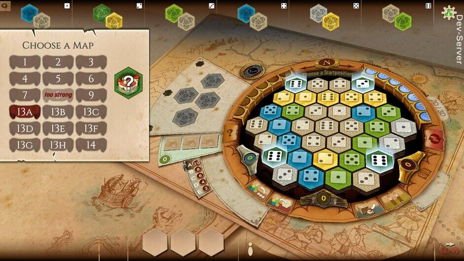 สกรีนช็อตจาก The Castles of Burgundy: Map Pack 2 (รูปที่ 2)