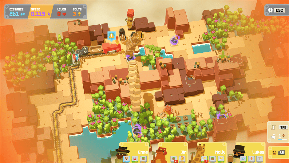 Unrailed 2: Back on Track Screenshot