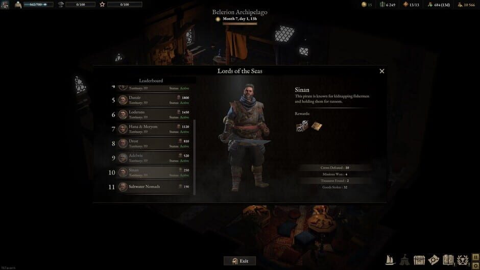 Wartales: Pirates of Belerion Screenshot