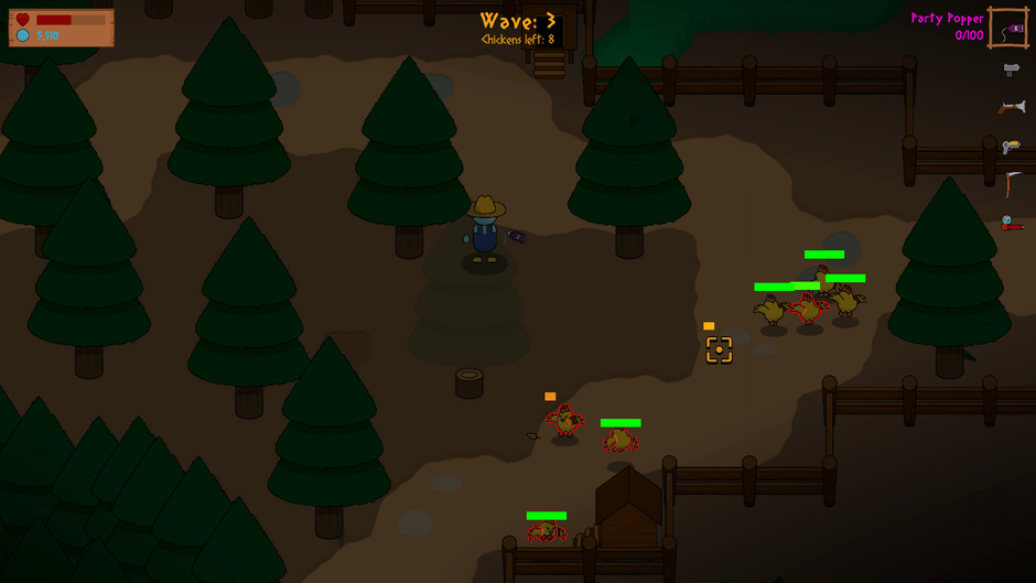 Tyrannical Chickens Screenshot