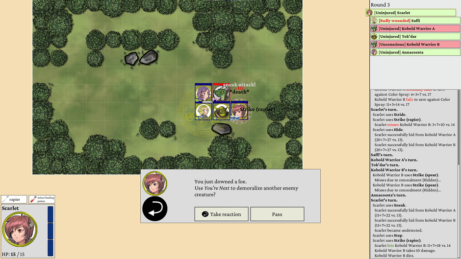 Dawnsbury Days Screenshot