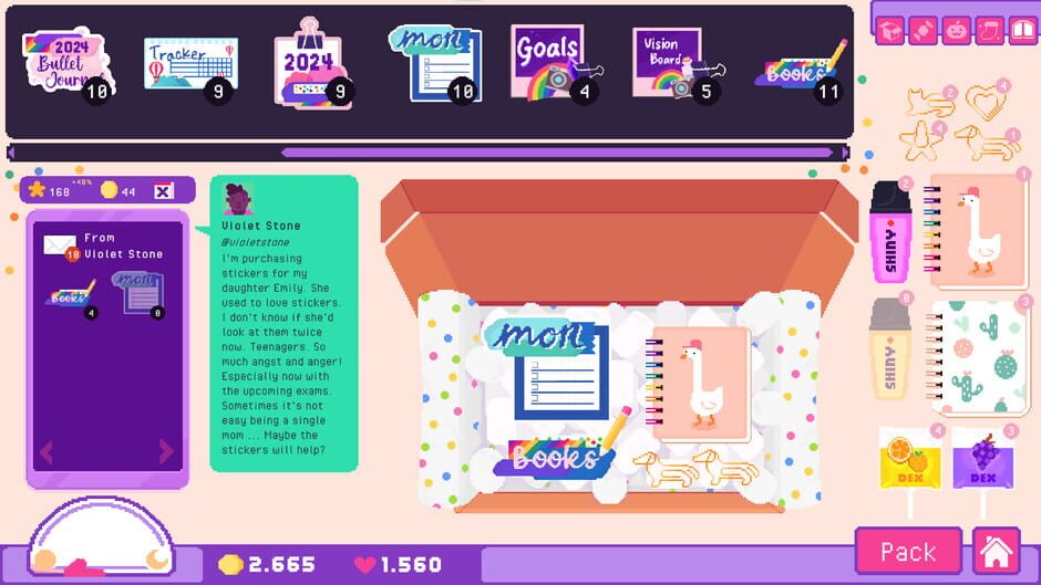 Sticky Business: Plan With Me Screenshot