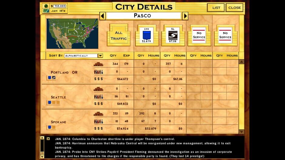 Rails Across America Screenshot