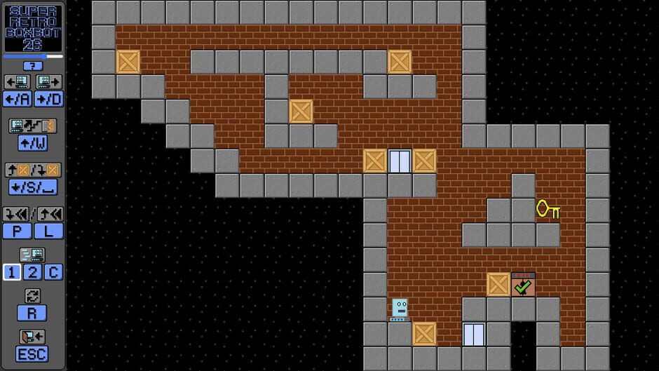 Super Retro BoxBot Screenshot